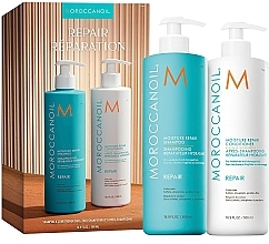 セット - Moroccanoil Repair Shampoo & Conditioner Duo Set (shm/500 ml + cond/500 ml) — photo N1