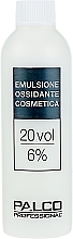 Oxidizing Emulsion 20 Vol 6% - Palco Professional Emulsione Ossidante Cosmetica — photo N4