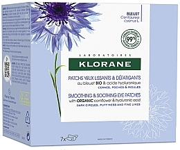 Fragrances, Perfumes, Cosmetics Smoothing & Soothing Eye Patches - Klorane Smoothing & Soothing Eye Patches 7x2