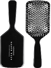 Fragrances, Perfumes, Cosmetics Hairbrush, black - Acca Kappa Hair Extension Pneumatic Paddle Brush