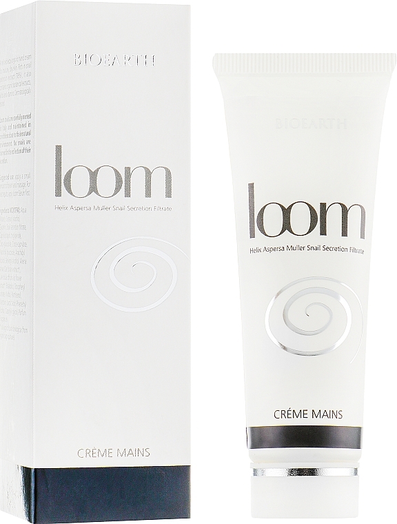 Hand Cream with Snail Mucin Extract (78%) - Bioearth Loom Hand Cream — photo N7