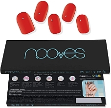 Nail Set - Nooves Starter Kit Beauty Red Pack Crimson Red & Piccante — photo N4