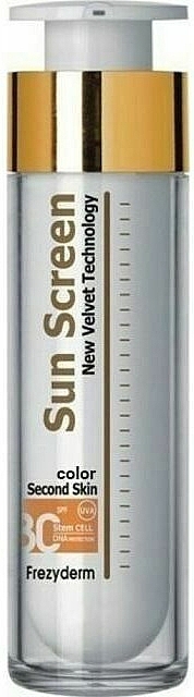 Facial Sun Cream - Frezyderm Sun Screen Color Velvet Face Cream 30+ — photo N1