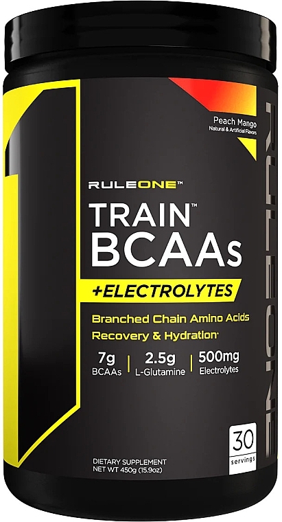 Amino Acid Complex - Rule One Train BCAaS + Electrolytes Orange Burst — photo N1