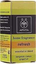 Essential Oil Blend "Refresh" - Apivita Aromatherapy Essential Oil Refresh — photo N1