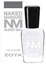 Top Coat - Zoya Naked Manicure Glossy Seal — photo N1