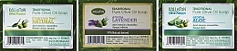 Fragrances, Perfumes, Cosmetics Kalliston Box With 3 Soaps (soap/3x100g) - Set 'Lavender-Aloe'