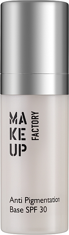 Anti-Pigmentation Base - Make up Factory Anti Pigmentation Base SPF 30 — photo N1