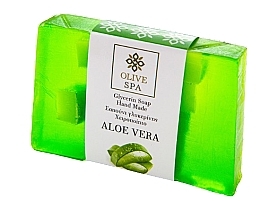 Fragrances, Perfumes, Cosmetics Aloe Vera Glycerin Soap - Olive Spa Hand Made Glycerin Soap