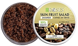Fragrances, Perfumes, Cosmetics Coffee Face and Body Scrub - Nature of Agiva Roses Skin Fruit Salad Coffee Nourishing Sugar Scrub