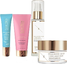 Fragrances, Perfumes, Cosmetics Set - Eclat Skin London Revitalising & Lifting Skin & Body Set (h/cr/75ml + balm/15ml + ser/60ml + cr/50ml)