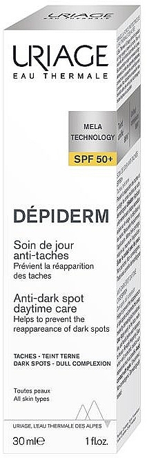 Anti-Dark Spot Day Cream - Uriage Depiderm Anti-Dark Spot Day Care SPF50+ — photo N2