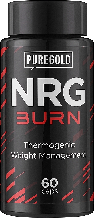 NRG Burn Weight Management Complex, capsules - PureGold Thermogenic Weight Management — photo N1