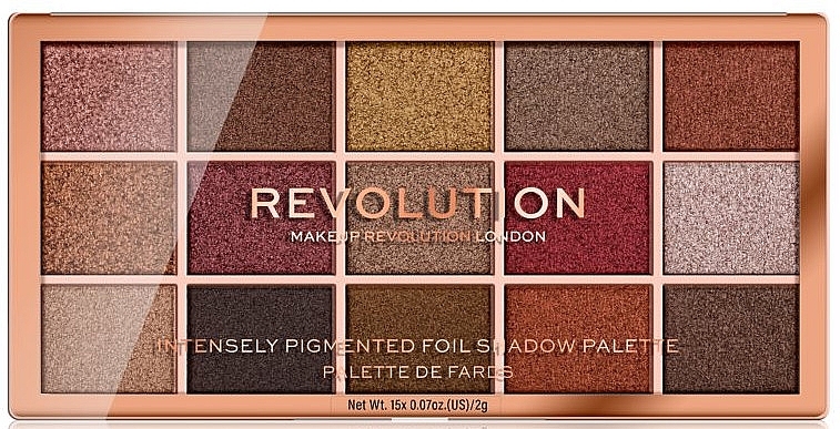 Eyeshadow Palette - Makeup Revolution Foil Frenzy Eye Shadow Palette — photo N1