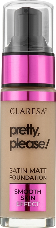 Claresa Pretty, Please! Satin Matt Foundation - Claresa Pretty, Please!Satin Matt Foundation — photo N1