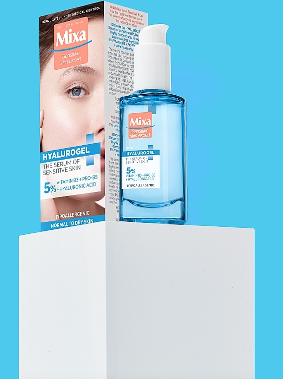 Serum for Sensitive Skin - Mixa Hyalurogel The Serum Of Sensitive Skin — photo N13