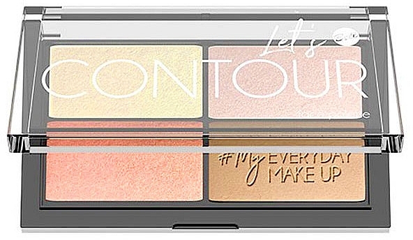 Contour Face Palette - Bell Let's Contour Face Palette — photo N1