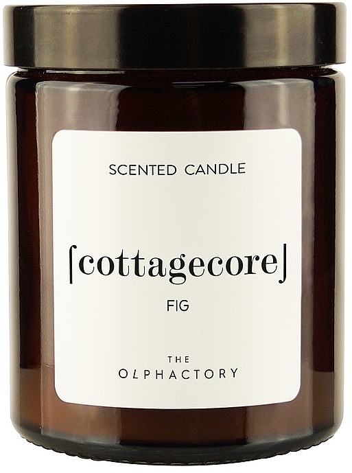 Scented Candle in Jar - Ambientair The Olphactory Cottagecore Fig Scented Candle — photo N1