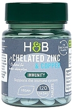 Fragrances, Perfumes, Cosmetics Food Supplement 'Zinc & Copper', 15mg - Holland & Barrett Zinc & Copper