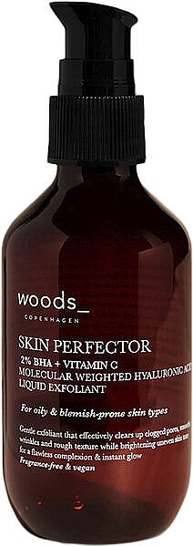 Face Exfoliant - Woods Copenhagen Skin Perfector 2% BHA — photo N1