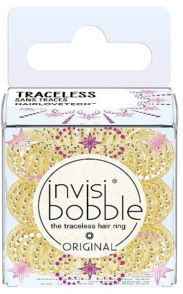 Scrunchie - Invisibobble Original Time To Shine Gold Rush — photo N1