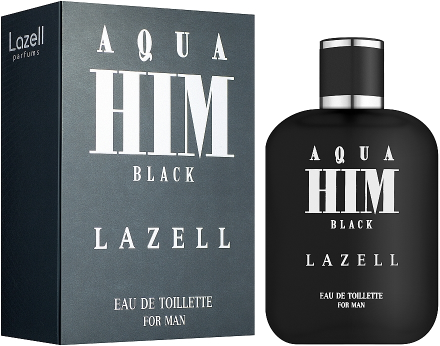 Lazell Aqua Him Black - Eau de Toilette — photo N2