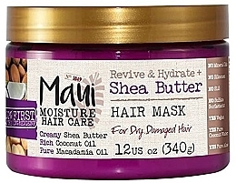 Fragrances, Perfumes, Cosmetics Shea Butter Mask for Dry & Damaged Hair - Maui Moisture Revive & Hydrate Shea Butter Hair Mask