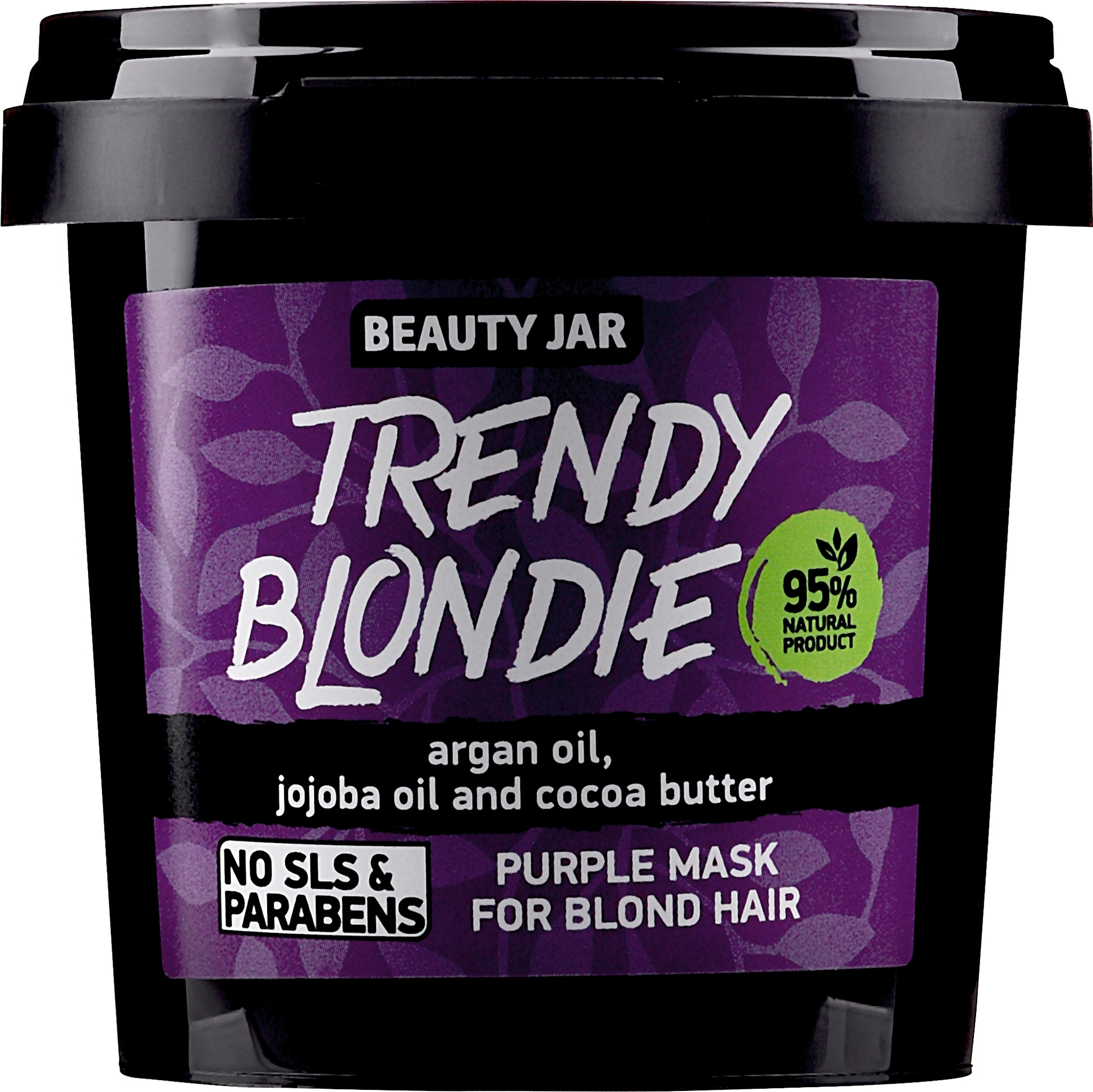 Purple Mask for Blonde Hair - Beauty Jar Trendy Blondie For Blond Hair Purple Mask — photo 150 ml