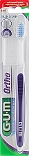 Fragrances, Perfumes, Cosmetics Orthodontic Toothbrush, soft, purple - G.U.M Orthodontic