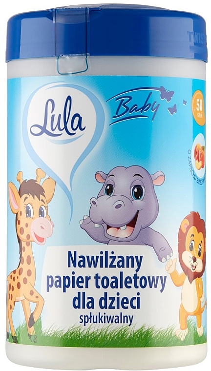 Baby Wet Toilet Paper 'Peach' - Lula Baby Wet (tube) — photo N1
