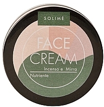 Face Cream - Solime Incenso E Mirra Face Cream — photo N2