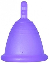 Fragrances, Perfumes, Cosmetics Menstrual Cup with Stem, M size, purple - MeLuna Sport Shorty Menstrual Cup Stem