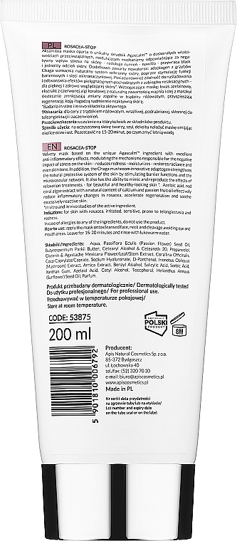 Soothing Face Mask - APIS Professional Rosacea-Stop Soothing Mask — photo N2