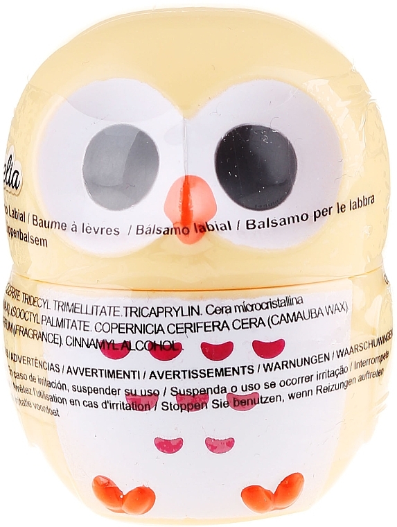 Lip Balm "Owl", yellow - Martinelia Owl Lip Balm — photo N1