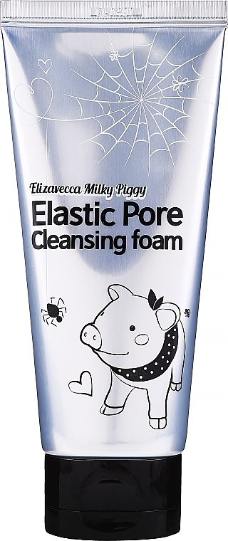 Pore Cleansing Foam - Elizavecca Face Care Milky Piggy Elastic Pore Cleansing Foam — photo N1