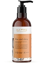 Cleansing Face and Body Gel - Alkmie Refreshing Body And Face Cleansing Gel Rise And Shine — photo N1