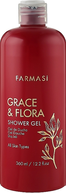 Grace & Flora Shower Gel - Farmasi Shower Gel — photo N1