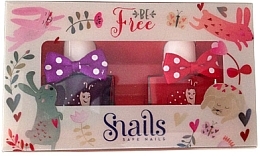 Fragrances, Perfumes, Cosmetics Kids Nail Polish Set 2x10, 5 ml - Snails Mini Bebe Be Free