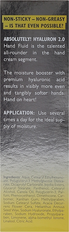 Hand Fluid Balm - Alcina Hyaluron 2.0 — photo N3