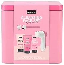 Fragrances, Perfumes, Cosmetics Sensitive Skin Face Cleansing Set - Sence Cleansing Face Set For Sensitive Skin