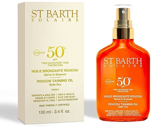 Tanning Oil - Ligne St Barth Roucou Tanning Oil SPF 50 — photo N2