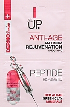 Fragrances, Perfumes, Cosmetics Rejuvenating Face Mask with Peptides, Red Algae, Minerals & Green Clay - Verona Laboratories DermoSerier Skin Up Face Mask