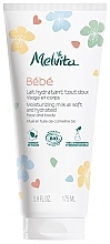 Baby Moisturizing Face & Body Milk - Melvita Baby Moisturising Milk — photo N1