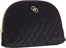 Fragrances, Perfumes, Cosmetics Velvet Cosmetic Bag, black - Oriflame Giordani Gold