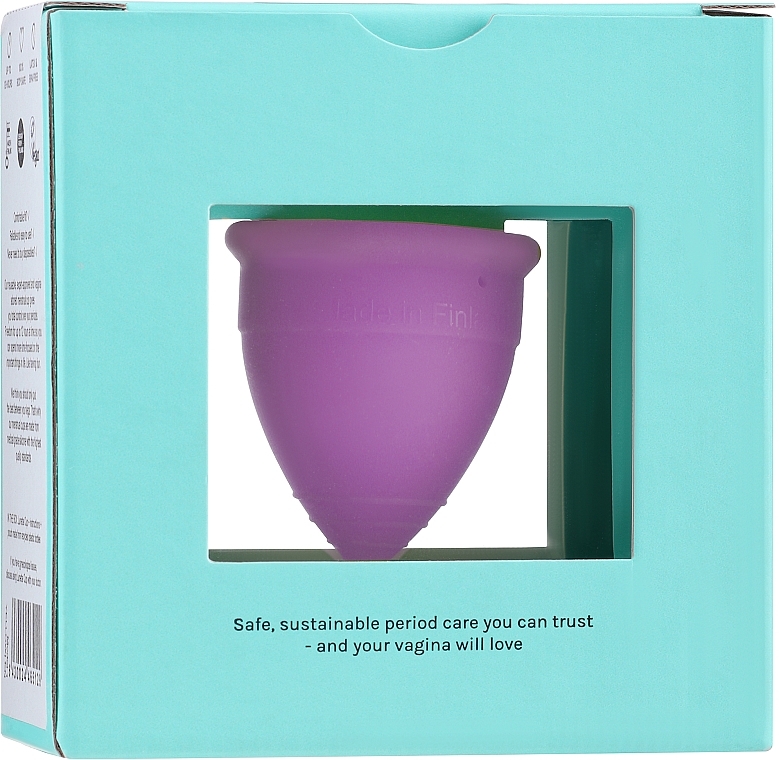 Menstrual Cup, variant 2, lilac - Lunette Reusable Menstrual Cup Purple Model 2 — photo N1