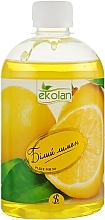 Fragrances, Perfumes, Cosmetics Liquid Soap "White Lemon" - EkoLan (wymienna butelka)