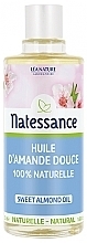 Fragrances, Perfumes, Cosmetics Organic Sweet Almond Oil - Natessance Sweet Almond Oil