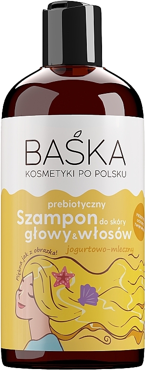 Milk & Yoghurt Prebiotic Shampoo - Baska — photo N1