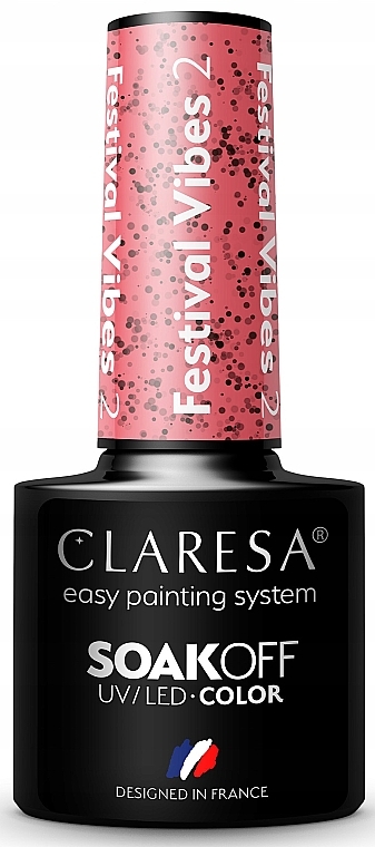 Gel Polish - Claresa Festival Vibes SoakOff UV/LED Color — photo N1