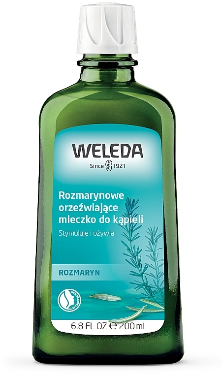 Bath Milk "Rosemary" - Weleda Rosemary Invigorating Bath Milk  — photo N1